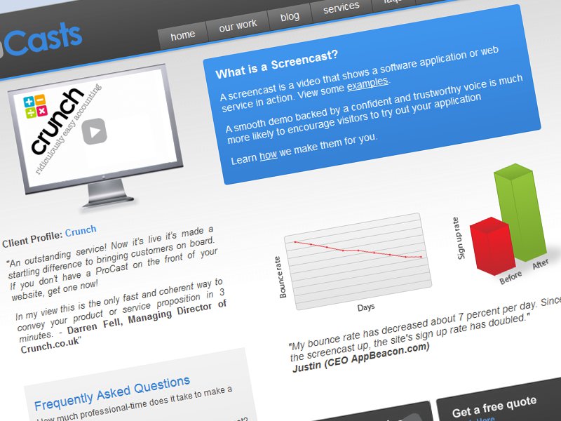 ProCasts Screenshot