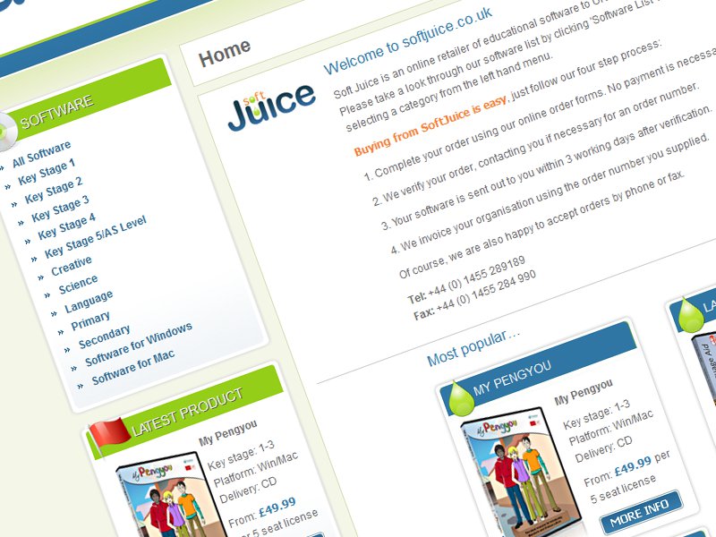 SoftJuice screenshot